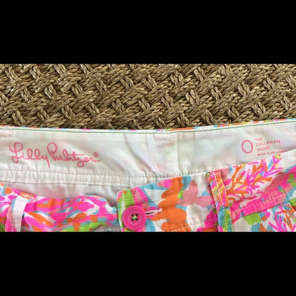 EUC Lilly Pulitzer Callahan Shorts - Picture 3 of 3